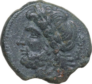 obverse: Northern Apulia, Arpi. AE Unit, c. 325-275 BC