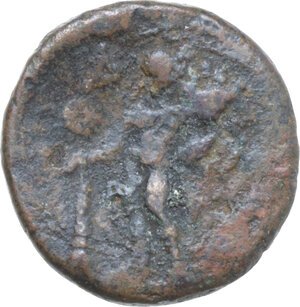 reverse: Southern Apulia, Uxentum. AE 14 mm, 150-125 BC