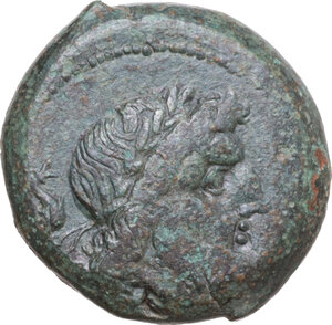 obverse: Northern Lucania, Paestum. AE 20 mm, first Punic War, 264-241