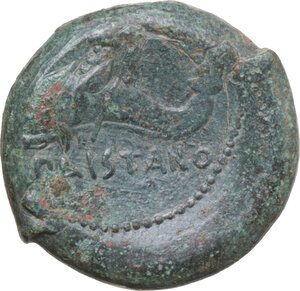 reverse: Northern Lucania, Paestum. AE 20 mm, first Punic War, 264-241