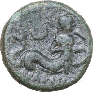 reverse: Southern Lucania, Heraclea. AE 13.5 mm, c. 3rd century BC