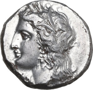 obverse: Southern Lucania, Metapontum. AR Stater, 330-290 BC