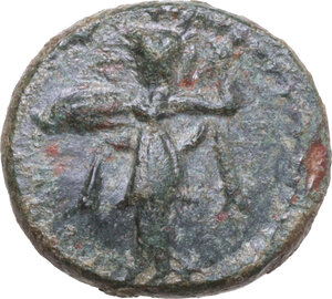 obverse: Southern Lucania, Metapontum. AE 15 mm, c. 225-200 BC