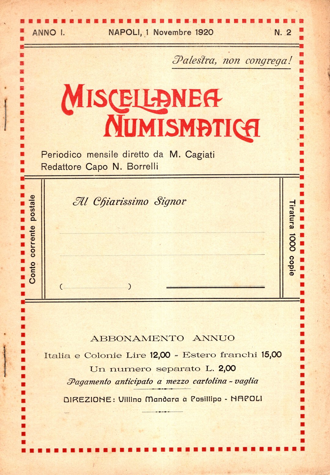 Dritto moneta