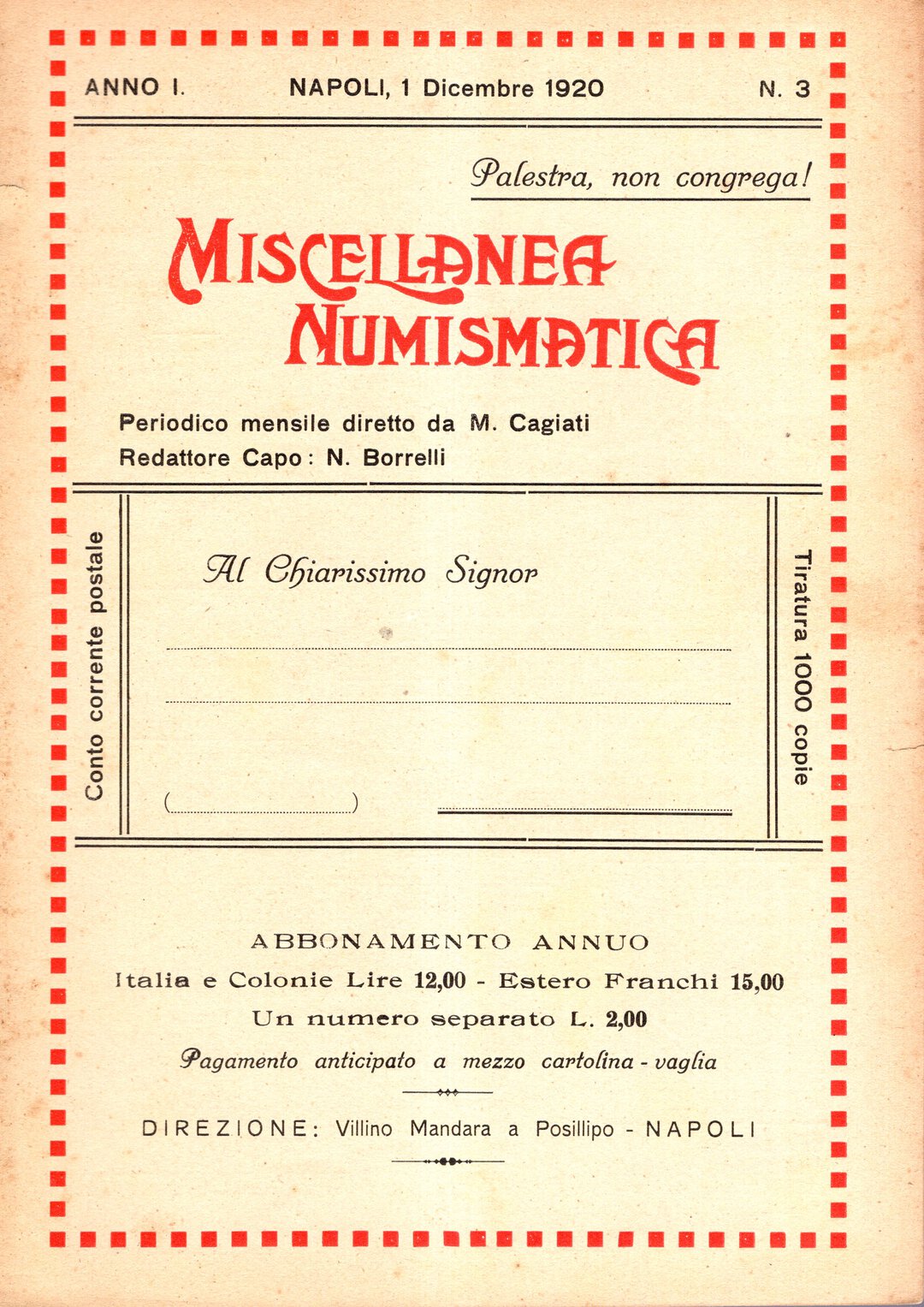Dritto moneta