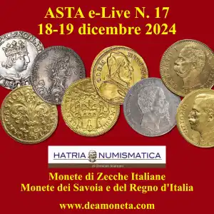 Banner Hatria Numismatica Asta 17