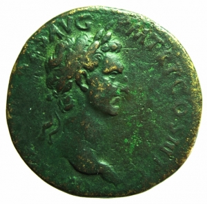 Nerva Sesterzio foto 1