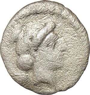 Cilicia, Nagidos AR Obol, circa 400-380 BC. foto 1