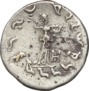 Baktria, Indo-Greek Kingdoms Menander I Soter (155-130 BC). AR Drachm, Indian standard. foto 1