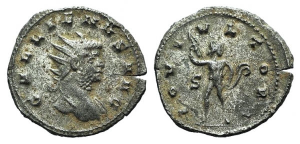Gallienus (253-268). Antoninianus. Rome, 260-268. R/ Jupiter foto 1