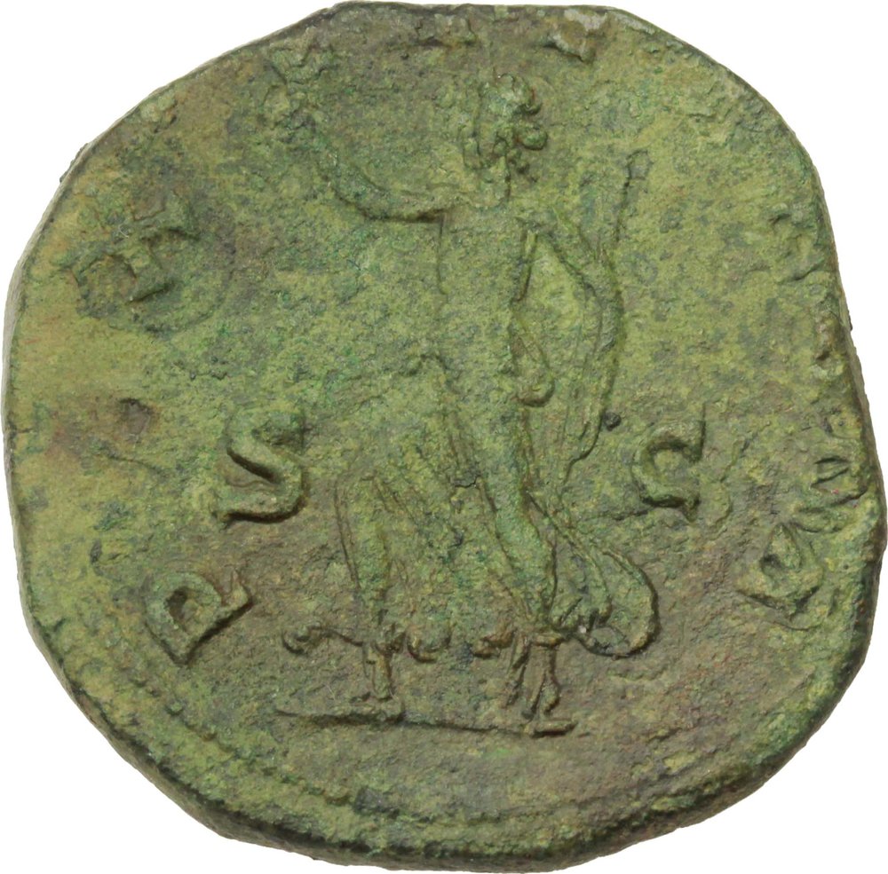 Gordian III (238-244). AE Sestertius, 241-243. Obv. IMP GORDIANVS PIVS FEL AVG. Laureate, draped an foto 1