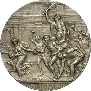 Medaglia del Ministero della guerra. foto 1