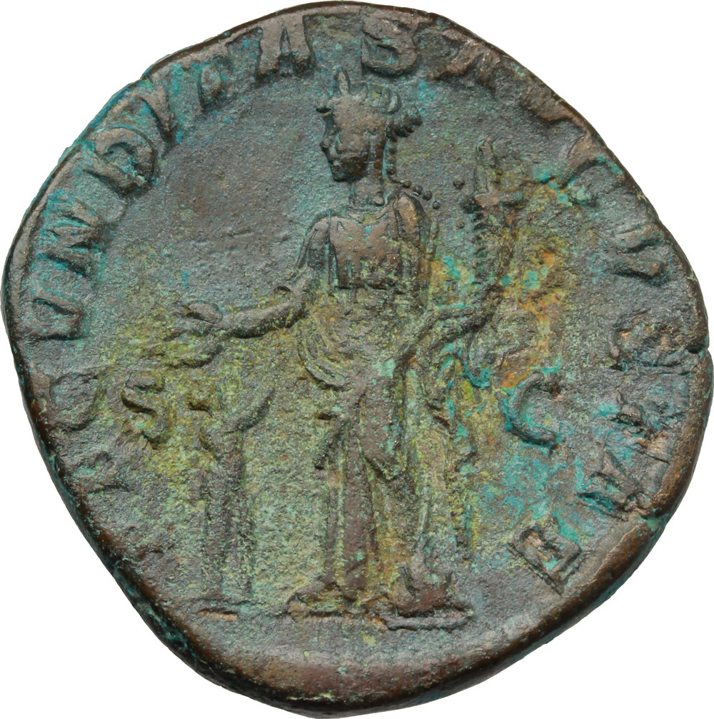 Julia Mamaea, mother of Severus Alexander (died 235 AD.). AE Sestertius. Obv. IVLIA MAMAEA AVGVSTA foto 1