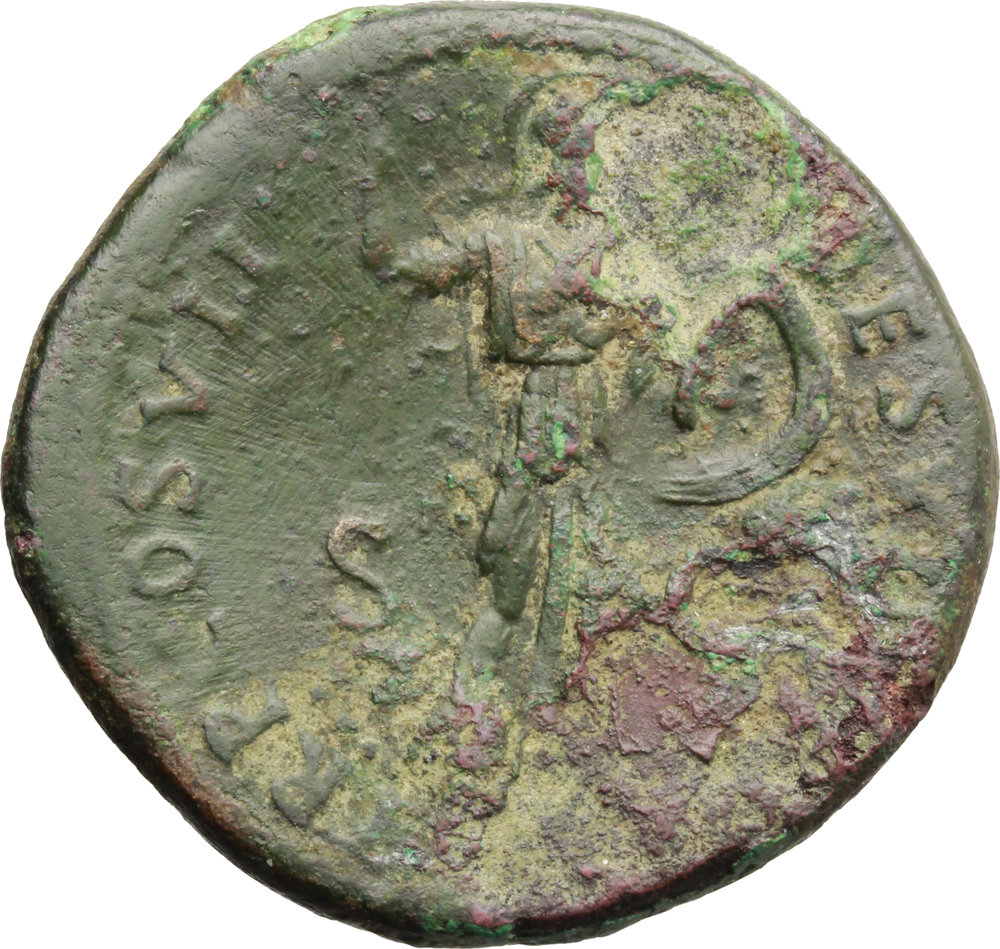 Domiziano (81-96). Sesterzio. foto 1