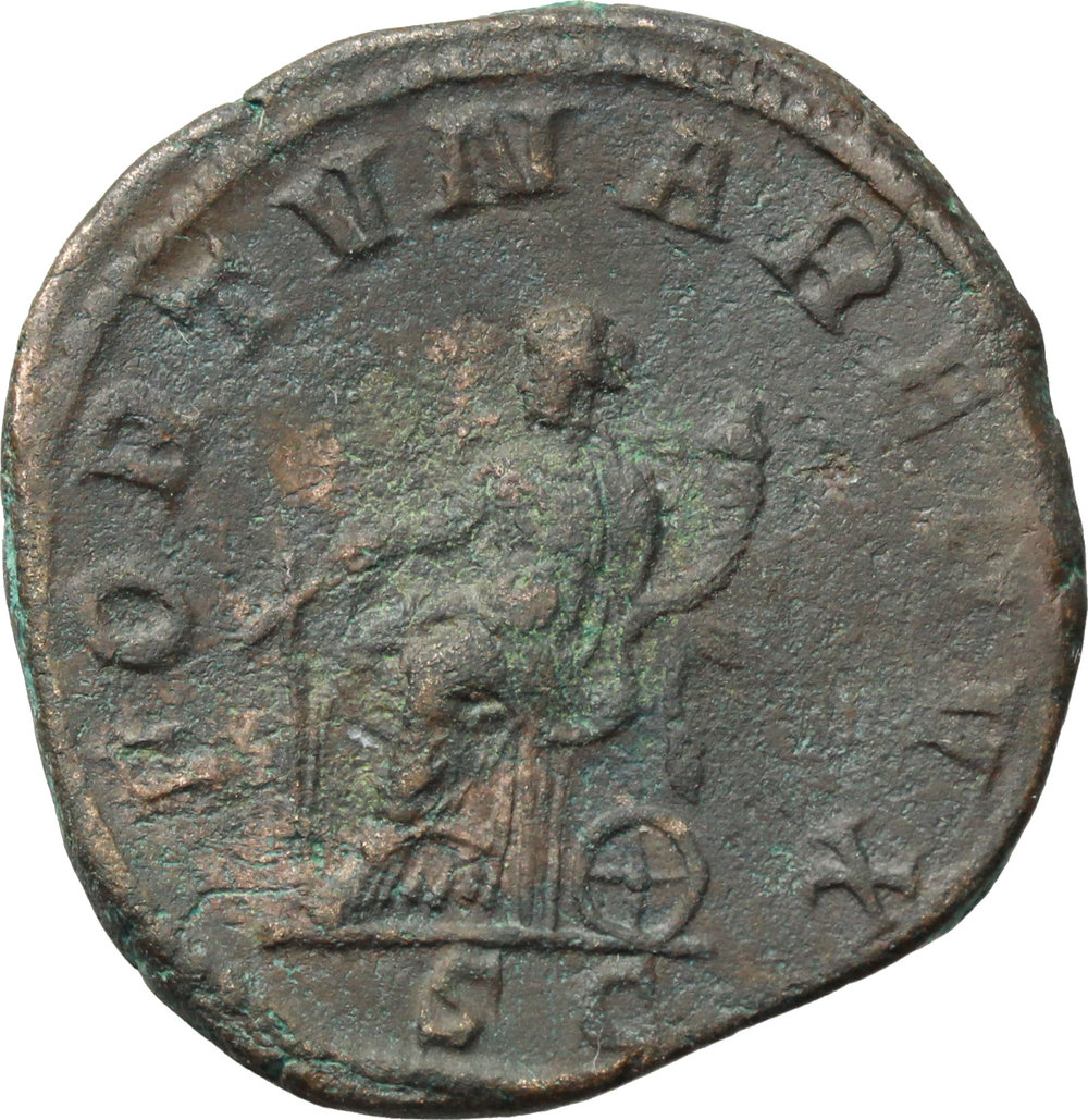 Gordian III (238-244). AE Sestertius. foto 1
