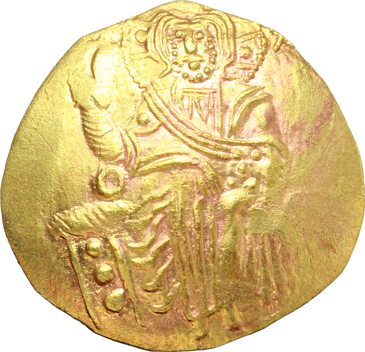 The Empire of Nicaea. John III Ducas (1221-1254). AV Hyperpyron, Magnesia, circa 1232-1254. Obv. Ch foto 1