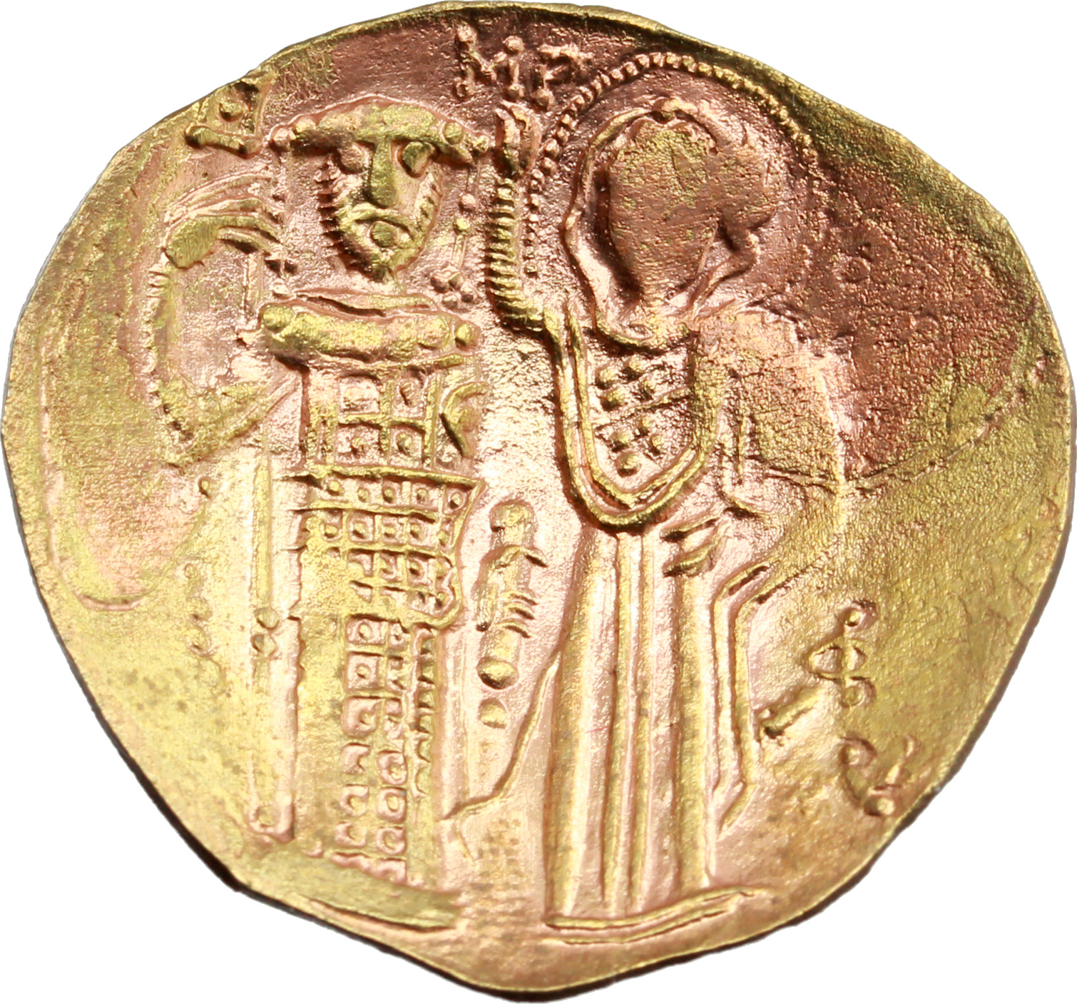 The Empire of Nicaea. John III Ducas (1221-1254). AV Hyperpyron, Magnesia, circa 1232-1254. Obv. Ch foto 1