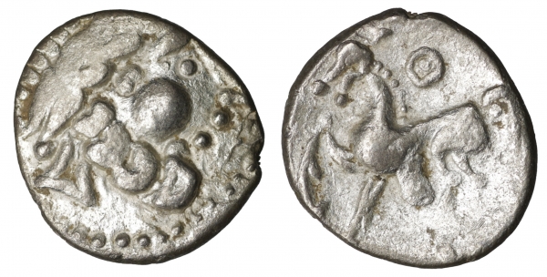 Celts. Imitations of Philip II of Macedon (2nd-1st centuries BC). Drachm foto 1