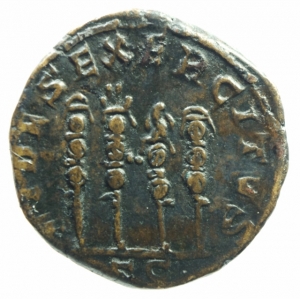Sesterzio Filippo FIDES EXERCITVS foto 1