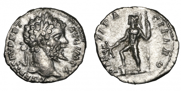 Septimius Severus. A.D. 193-211. AR denarius. Rome mint, struck A.D. 197-198. 2,3 gr. – 17,5 mm. O: foto 1