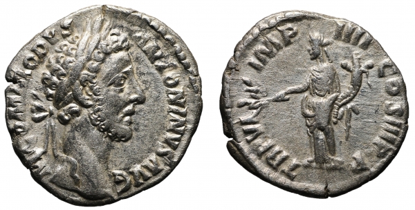 COMMODUS (177-192). Denarius. Rome. 2,8 gr. – 18,2 mm. O:\ M COMMODVS ANTONINVS AVG; Laureate head r foto 1