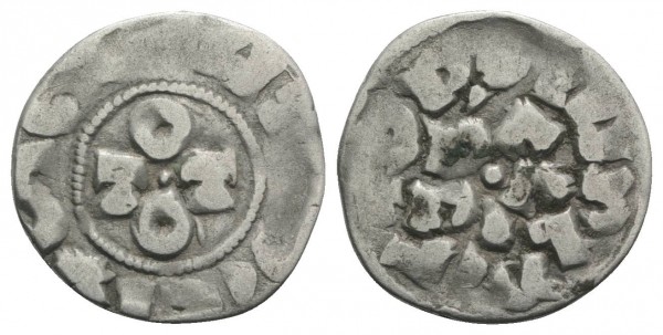 Pavia. Ottone I di Sassonia (961-973) Denaro. D/ OTTO. R/ PAPIA. foto 1