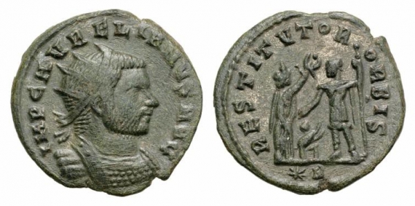 Aurelian (270-275). Radiate. Cyzicus, 272-3. foto 1
