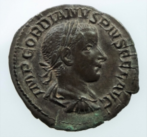 Gordiano III denario foto 1