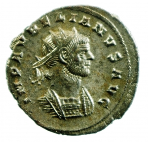 Impero Romano. Aureliano. 270-275 d.C. Antoniniano. AE. Mediolanum. D/ IMP AVRELIANVS AVG. Busto rad foto 1
