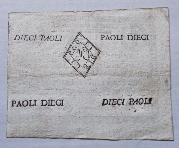 Repubblica Romana Anno 7 Repubblicano Dieci Paoli foto 1