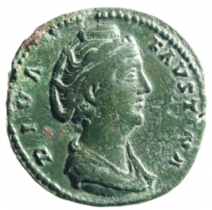 Faustina I Sesterzio foto 1