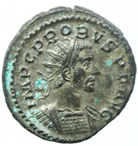 Impero Romano. Probo. 276-282 d.C. Antoniniano. AE. D/ IMP C PROBVS P F AVG Busto radiato verso dest foto 1