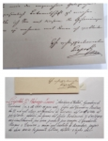 Varie - Leopoldo II d'Asburgo - Lorena Lettera autografa foto 1