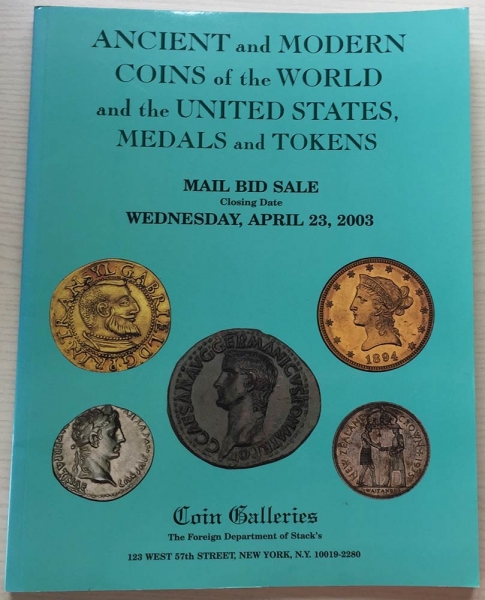 Coin Galleries. Ancient and Modern Coins of the World and the United States. Medals and Tokens. foto 1