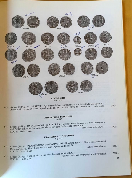 Credit Suisse. Auktion 5. Antike, Spanien Mittelalter und Neuzeit, Schweiz. 18-19 April 1986. foto 1