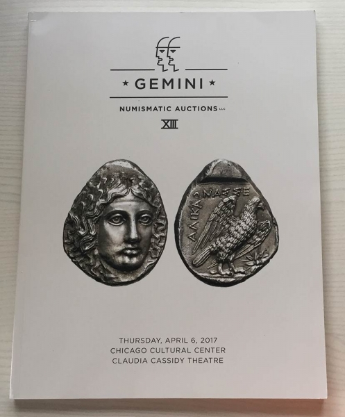Gemini Auction XIII. In Conjunction with the 1st Chicago Coin Expo. Chicago 06 April 2017. foto 1