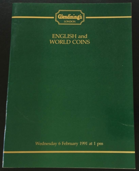 Glendining's English and World Coins 06 February 1991. foto 1