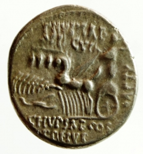 Repubblica Romana. Gens Aemilia. M. Aemilius Scaurus e P.Plautius Hipsaeus. 58 a.C. Denario. D/ M SC foto 1