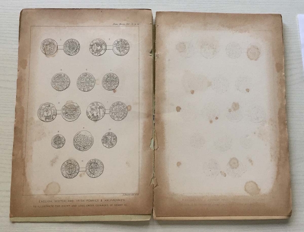 Numismatic Chronicle and Journal of the Numismatic Society. London John Yonge Akerman April 1847 foto 1