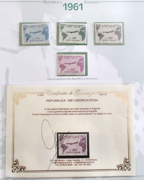 Collezione francobolli Repubblica Italiana dal 1945 al 2001 Posta ordinaria completa 1945-2001 Incl foto 1