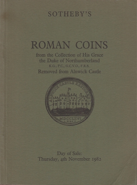 SOTHEBY’S. Roman coins from the Collection of His Grace the Duke of Northumberland foto 1