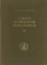 Item image: BANTI, A. & SIMONETTI, L. Corpvs Nvmmorvm Romanorvm. Vol. IX. Tiberio.