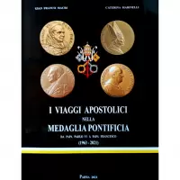 Item image: MACRI, G.F. & MARINELLI, C. I viaggi apostolici nella medaglia pontificia. Da Papa Paolo VI a Papa Francesco (1963-2021).