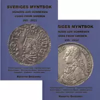 Item image: Delzanno, R. Sveriges Myntbok. Münzen aus Schweden. Coins from Sweden. 995-2022. 2 volumi.