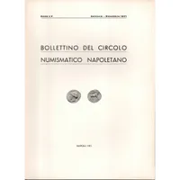 Item image: BOLLETTINO DEL CIRCOLO NUMISMATICO NAPOLETANO. Anno LV. Gennaio-Dicembre 1971.