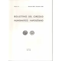 Item image: BOLLETTINO DEL CIRCOLO NUMISMATICO NAPOLETANO. Anno L-LI. Gennaio 1965 - Dicembre 1966.
