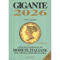 Item image: GIGANTE, F. Gigante 2026 - Catalogo nazionale delle monete italiane dal '700 alla fine della lira - 34ª edizione