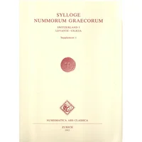 Item image: Sylloge Nummorum Graecorum (SNG): Switzrland I Levante - Cicilia - Supplement 1