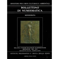Item image: BOLLETTINO DI NUMISMATICA. Monografia 4.II.3. Catalogo delle medaglie del secolo XVI: Benvenuto Cellini - Pompeo Leoni.