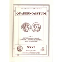 Item image: CIRCOLO NUMISMATICO “MARIO RASILE”. Quaderno di Studi XXVI.